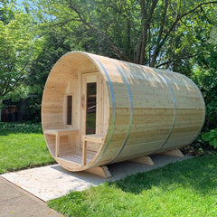 LeisureCraft CT Tranquility Barrel Sauna CTC2345W