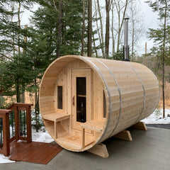 LeisureCraft CT Tranquility Barrel Sauna CTC2345W