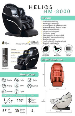 Helios Massage Chair HM-8000